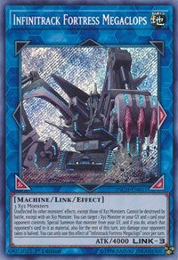 Infinitrack Fortress Megaclops [INCH-EN011] Secret Rare | Exor Games Dartmouth