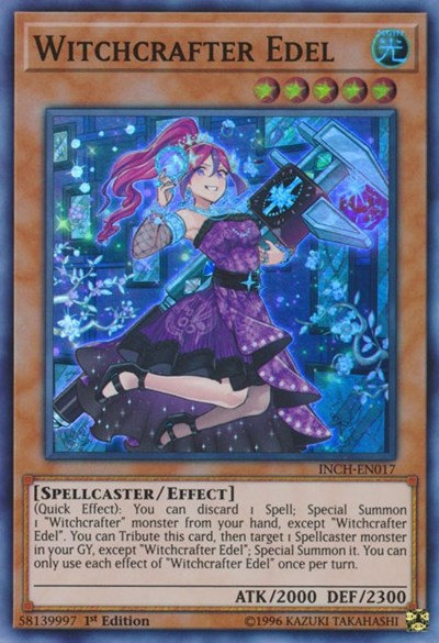 Witchcrafter Edel [INCH-EN017] Super Rare | Exor Games Dartmouth