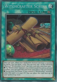 Witchcrafter Scroll [INCH-EN025] Secret Rare | Exor Games Dartmouth