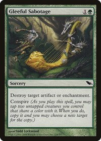 Gleeful Sabotage [Shadowmoor] | Exor Games Dartmouth