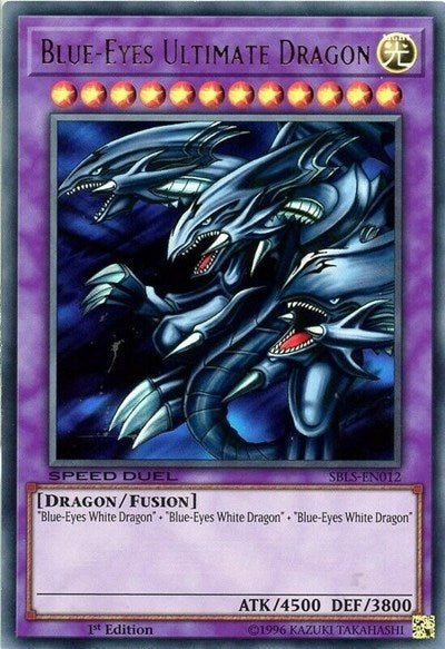 Blue-Eyes Ultimate Dragon [SBLS-EN012] Ultra Rare | Exor Games Dartmouth