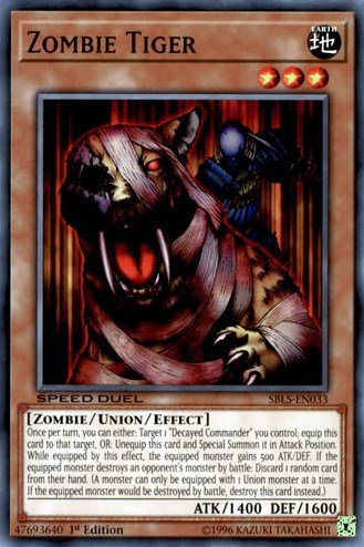 Zombie Tiger [SBLS-EN033] Common | Exor Games Dartmouth