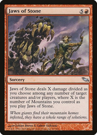 Jaws of Stone [Shadowmoor] | Exor Games Dartmouth