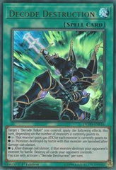 Decode Destruction [DUPO-EN016] Ultra Rare | Exor Games Dartmouth