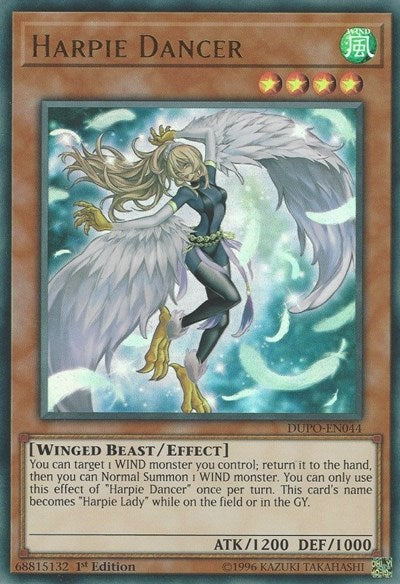 Harpie Dancer [DUPO-EN044] Ultra Rare | Exor Games Dartmouth