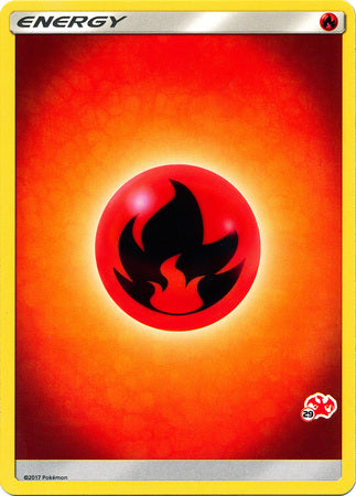 Fire Energy (Charizard Stamp #29) [Battle Academy 2020] | Exor Games Dartmouth