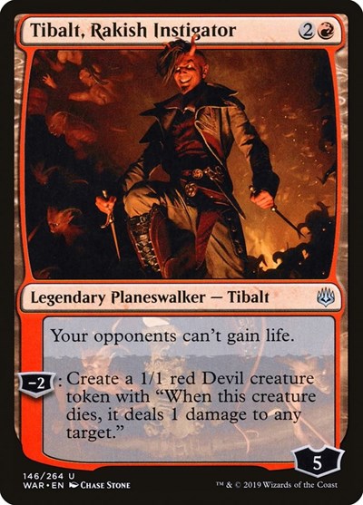 Tibalt, Rakish Instigator [War of the Spark] | Exor Games Dartmouth