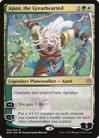 Ajani, the Greathearted [War of the Spark] | Exor Games Dartmouth