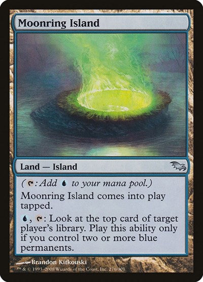 Moonring Island [Shadowmoor] | Exor Games Dartmouth