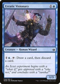 Erratic Visionary [War of the Spark] | Exor Games Dartmouth