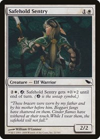 Safehold Sentry [Shadowmoor] | Exor Games Dartmouth
