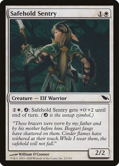 Safehold Sentry [Shadowmoor] | Exor Games Dartmouth