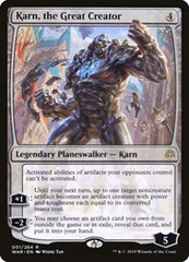 Karn, the Great Creator [War of the Spark] | Exor Games Dartmouth