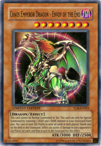 Chaos Emperor Dragon - Envoy of the End [TLM-ENSE2] Ultra Rare | Exor Games Dartmouth