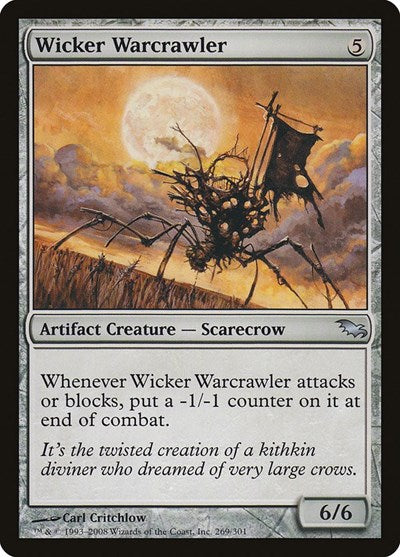 Wicker Warcrawler [Shadowmoor] | Exor Games Dartmouth