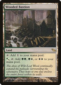 Wooded Bastion [Shadowmoor] | Exor Games Dartmouth