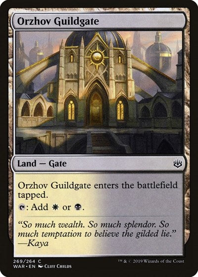 Orzhov Guildgate [War of the Spark] | Exor Games Dartmouth