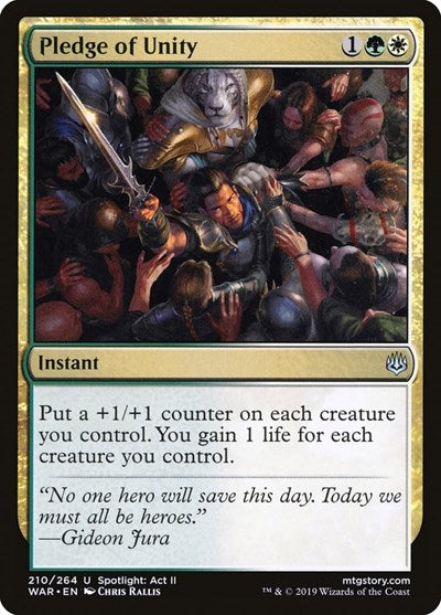 Pledge of Unity [War of the Spark] | Exor Games Dartmouth