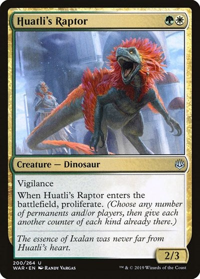 Huatli's Raptor [War of the Spark] | Exor Games Dartmouth