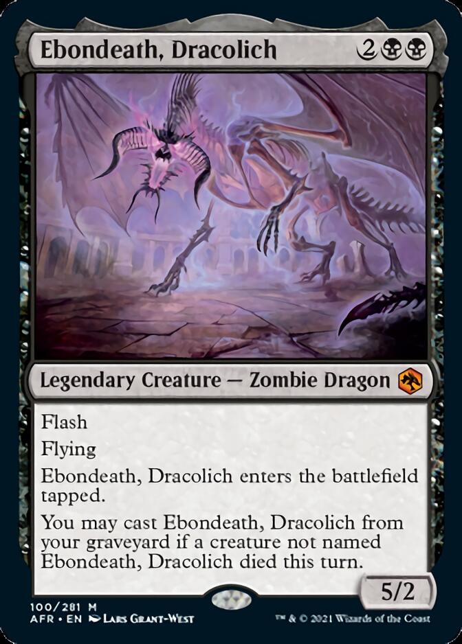 Ebondeath, Dracolich [Dungeons & Dragons: Adventures in the Forgotten Realms] | Exor Games Dartmouth