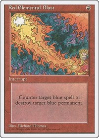 Red Elemental Blast [Fourth Edition] | Exor Games Dartmouth