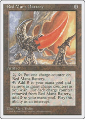 Red Mana Battery [Fourth Edition] | Exor Games Dartmouth