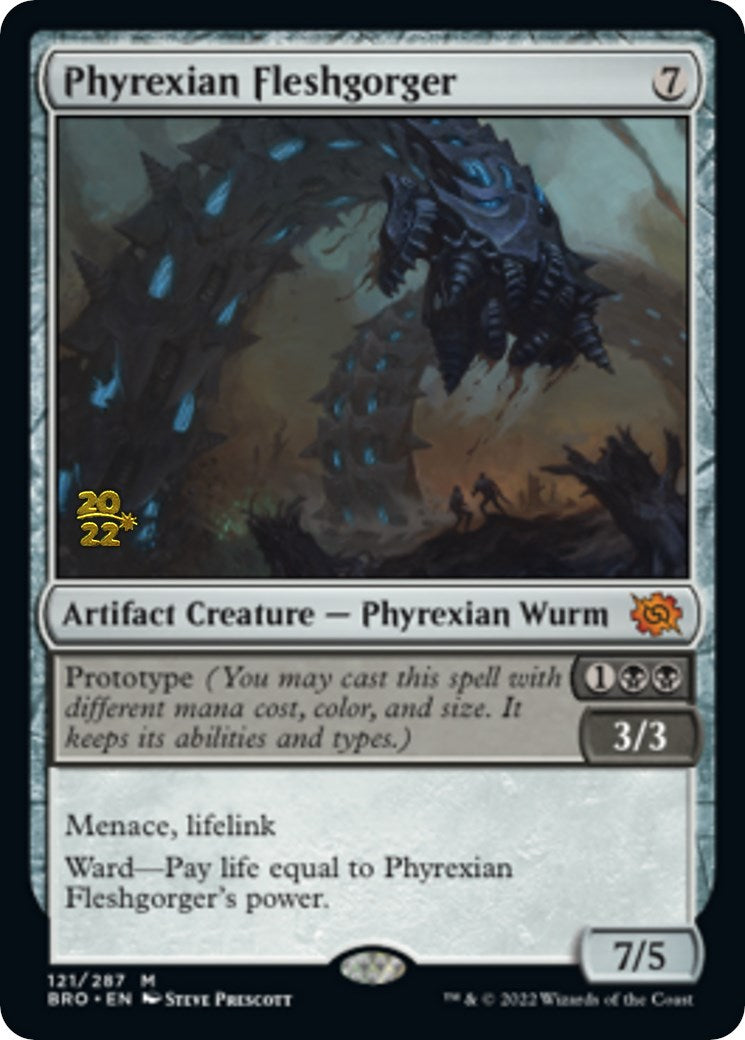 Phyrexian Fleshgorger [The Brothers' War: Prerelease Promos] | Exor Games Dartmouth