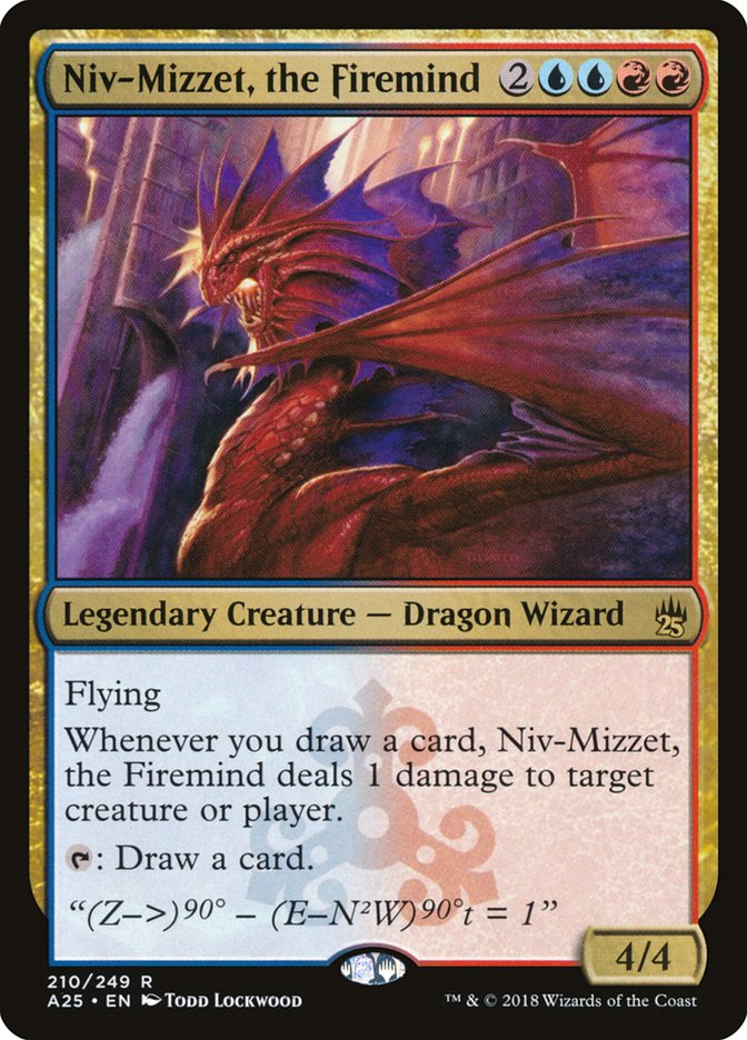 Niv-Mizzet, the Firemind [Masters 25] | Exor Games Dartmouth