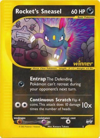 Rocket's Sneasel (5) (Jumbo Card) [Best of Promos] | Exor Games Dartmouth