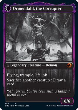 Jerren, Corrupted Bishop // Ormendahl, the Corrupted [Innistrad: Double Feature] | Exor Games Dartmouth