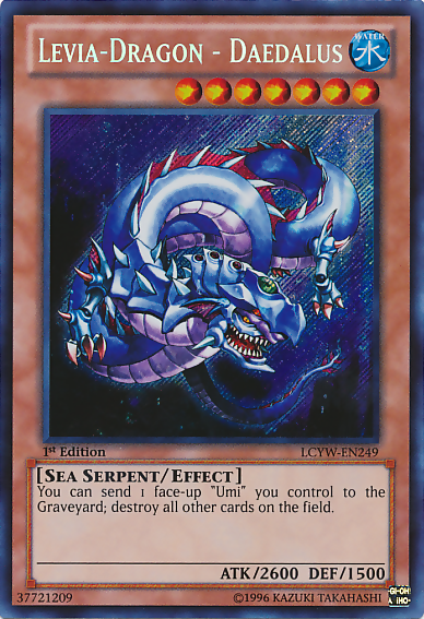 Levia-Dragon - Daedalus [LCYW-EN249] Secret Rare | Exor Games Dartmouth
