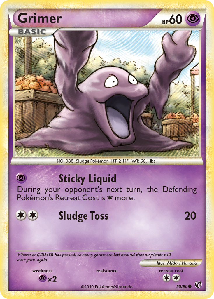 Grimer (50/90) [HeartGold & SoulSilver: Undaunted] | Exor Games Dartmouth