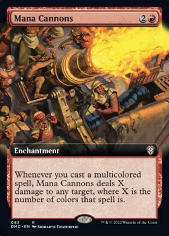 Mana Cannons (Extended Art) [Dominaria United Commander] | Exor Games Dartmouth