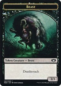 Beast Token [Mythic Edition: War of the Spark] | Exor Games Dartmouth