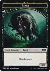 Beast Token [Mythic Edition: War of the Spark] | Exor Games Dartmouth