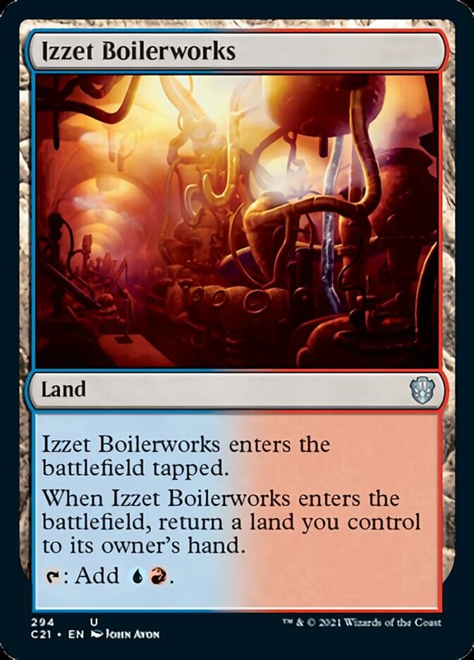 Izzet Boilerworks [Commander 2021] | Exor Games Dartmouth