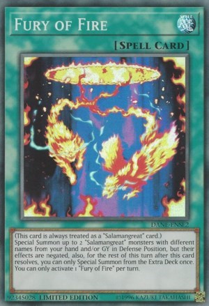 Fury of Fire [DANE-ENSE2] Super Rare | Exor Games Dartmouth