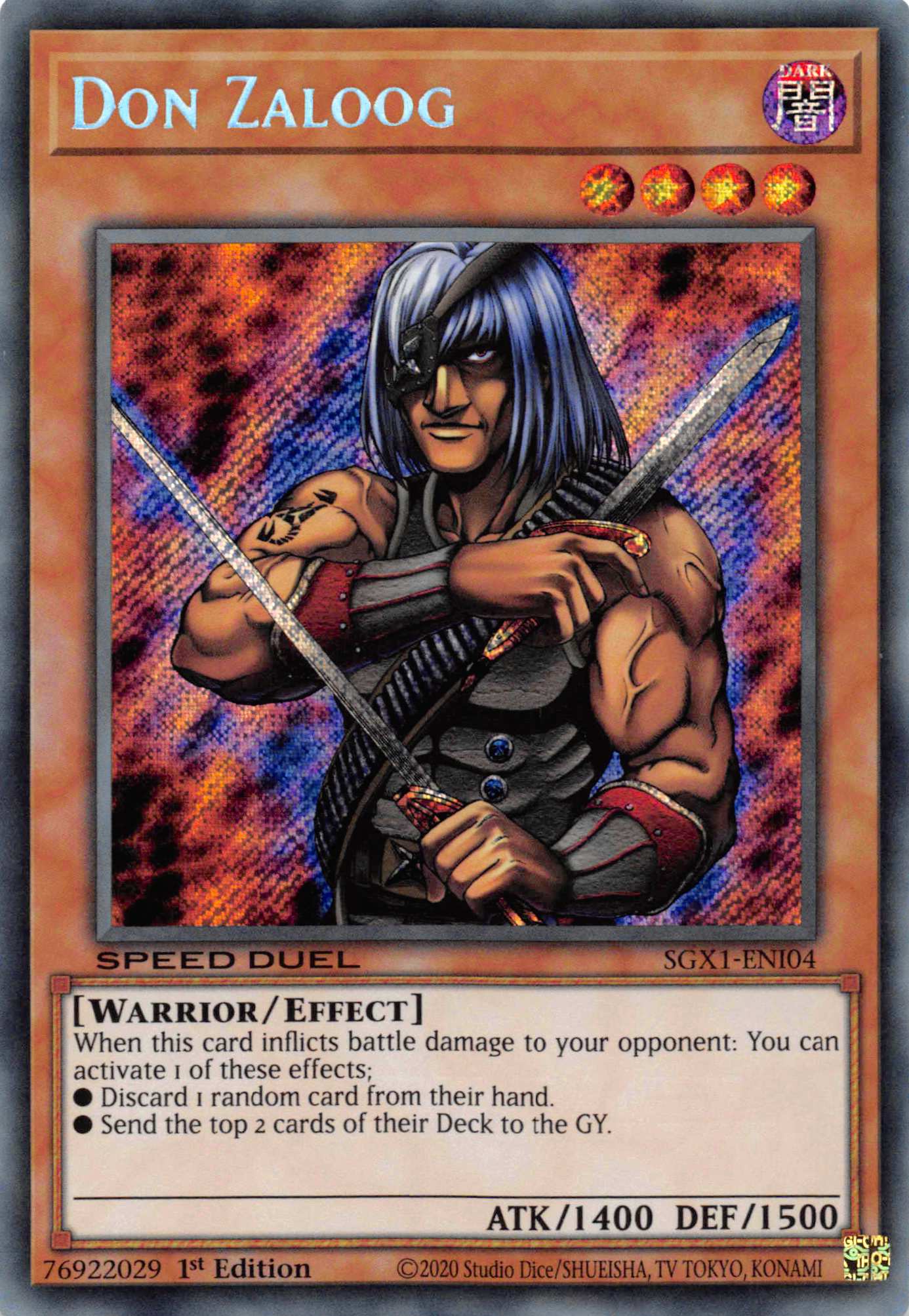 Don Zaloog [SGX1-ENI04] Secret Rare | Exor Games Dartmouth