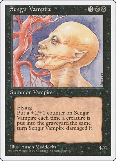 Sengir Vampire [Fourth Edition] | Exor Games Dartmouth