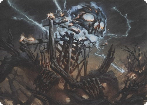 Lightning Skelemental (Art Series) [Art Series: Modern Horizons] | Exor Games Dartmouth