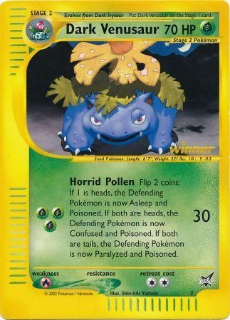 Dark Venusaur (7) (Jumbo Card) [Best of Promos] | Exor Games Dartmouth