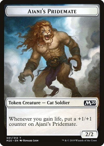 Ajani's Pridemate Token [Core Set 2020 Tokens] | Exor Games Dartmouth