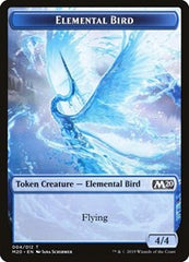 Elemental Bird Token [Core Set 2020 Tokens] | Exor Games Dartmouth