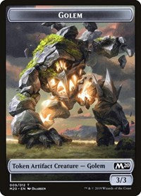 Golem Token [Core Set 2020 Tokens] | Exor Games Dartmouth