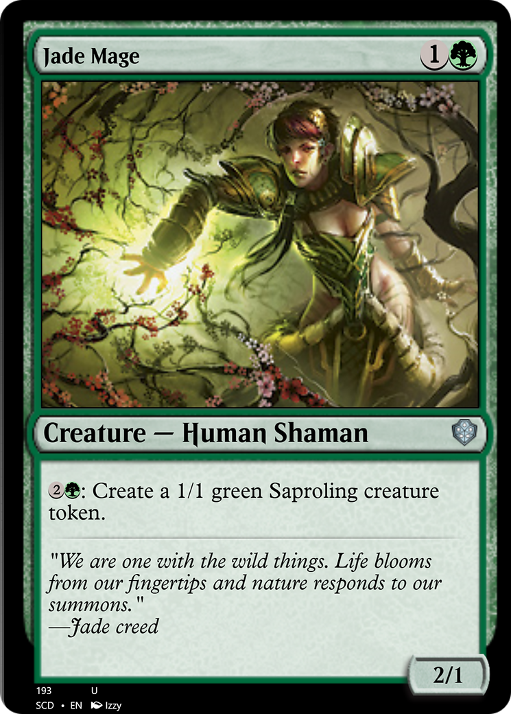 Jade Mage [Starter Commander Decks] | Exor Games Dartmouth