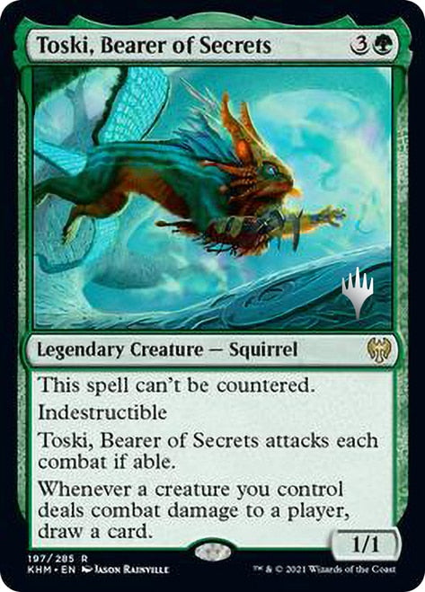 Toski, Bearer of Secrets (Promo Pack) [Kaldheim Promos] | Exor Games Dartmouth