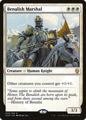 Benalish Marshal [Dominaria Promos] | Exor Games Dartmouth