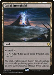 Cabal Stronghold [Dominaria Promos] | Exor Games Dartmouth