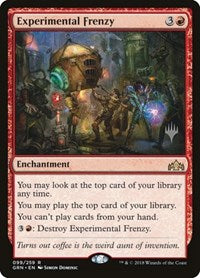 Experimental Frenzy [Guilds of Ravnica Promos] | Exor Games Dartmouth