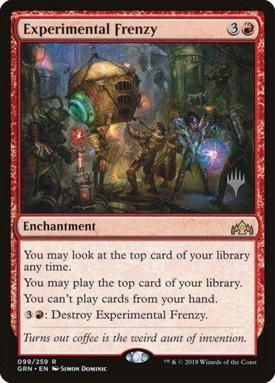 Experimental Frenzy [Guilds of Ravnica Promos] | Exor Games Dartmouth